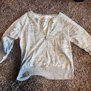 Grey long sleeve sweatshirt - light weight